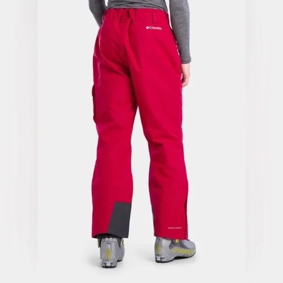 COLUMBIA HERO SKI PANTS MOUNTAIN RED MENS MEDIUM - Picture 2 of 11